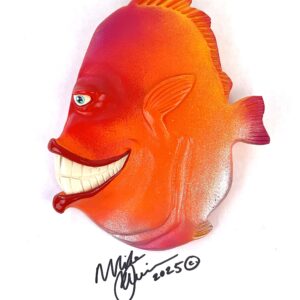 Laughing Larry- Fish Art