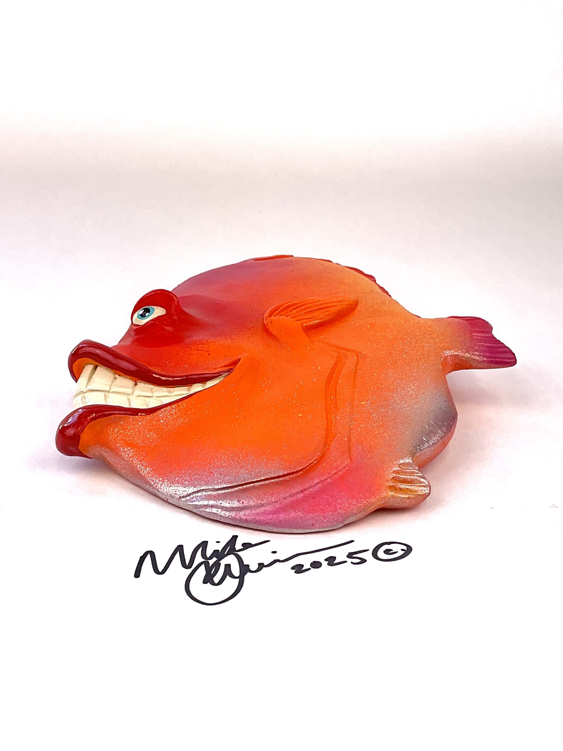 Laughing Larry- Fish Art - Image 3