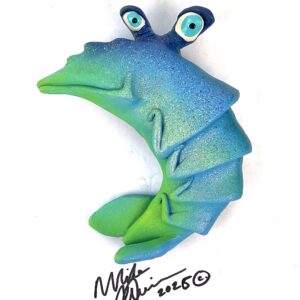 Hipster Shrimp Fish With Attitude