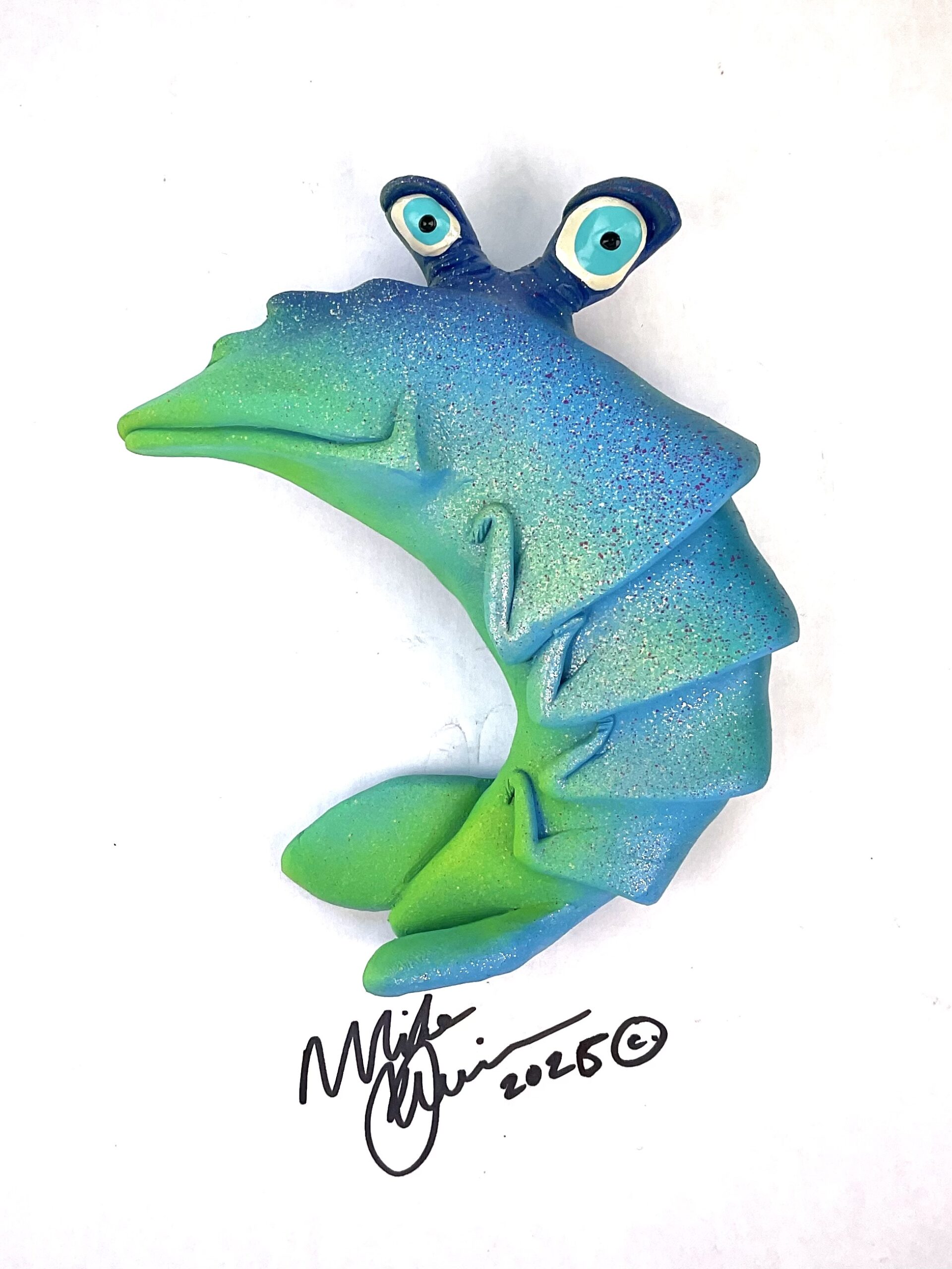 Hipster Shrimp Fish With Attitude