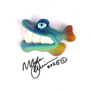 Cliff Fish with Attitude by Mike Quinn