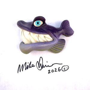 Cliff Fish with Attitude by Mike Quinn