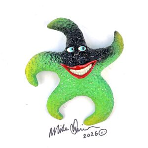 Bright Liberty Starfish Wall Art