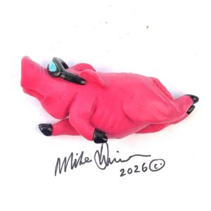 Little Tony Pepperoni - flying pig - Fish with attitude