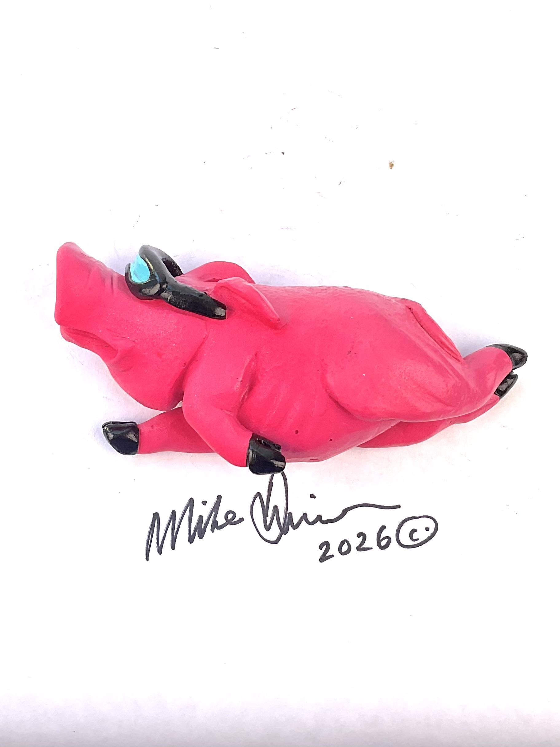 Little Tony Pepperoni - flying pig - Fish with attitude