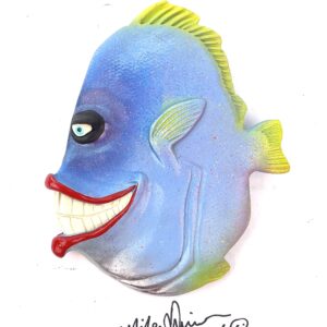 Laughing Larry- Fish Art