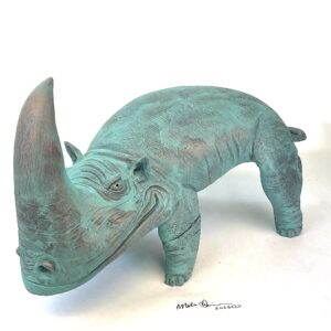 Rowdy Rhonda - Rhinoceros - Artist Mike Quinn