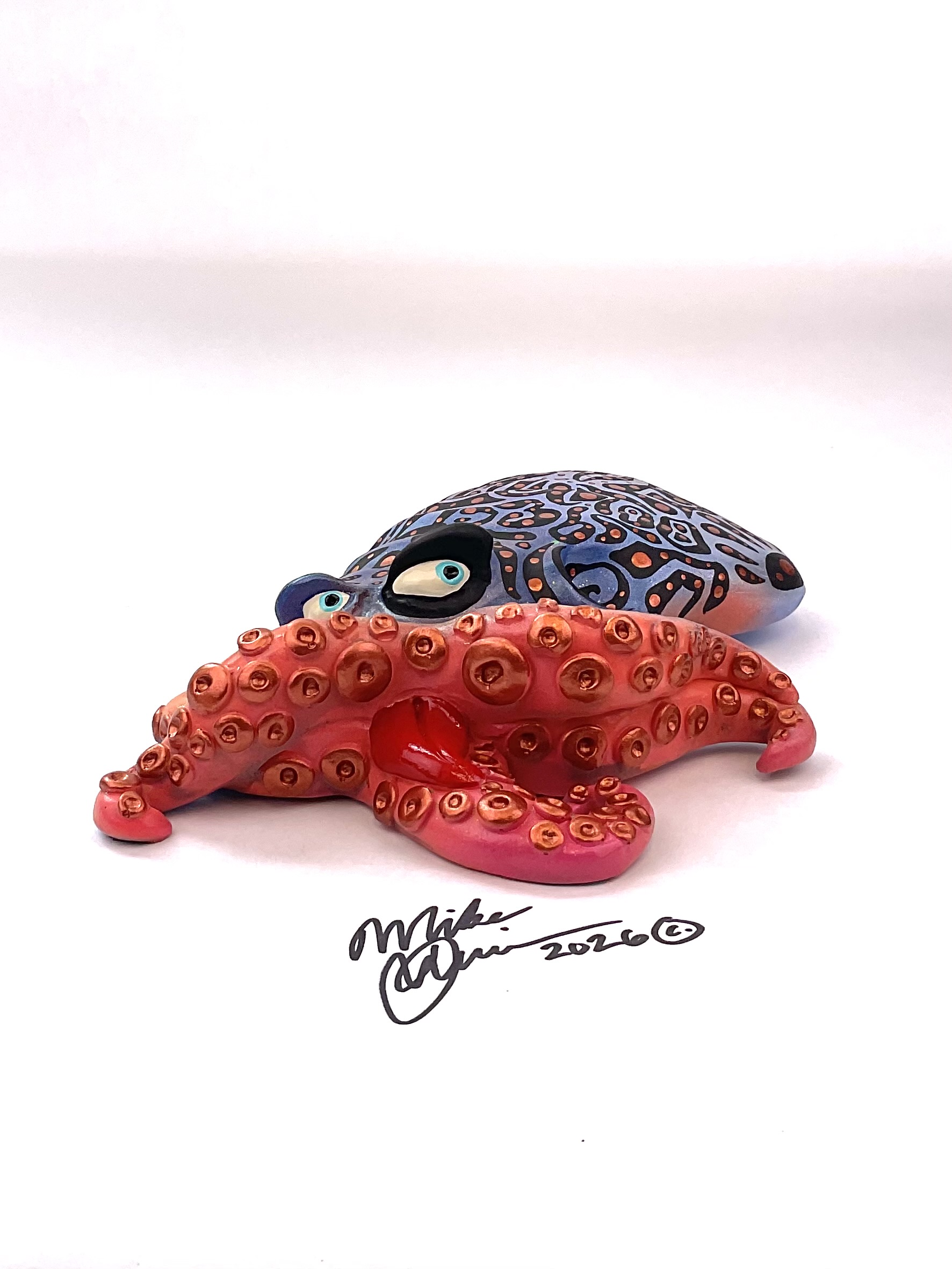 Patterned Mr. Poopy Octopus - Fish with Attitude - Image 3