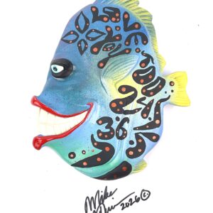 Laughing Larry- Fish Art
