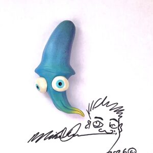 Snazzy Stinky Mel Squid Wall Art