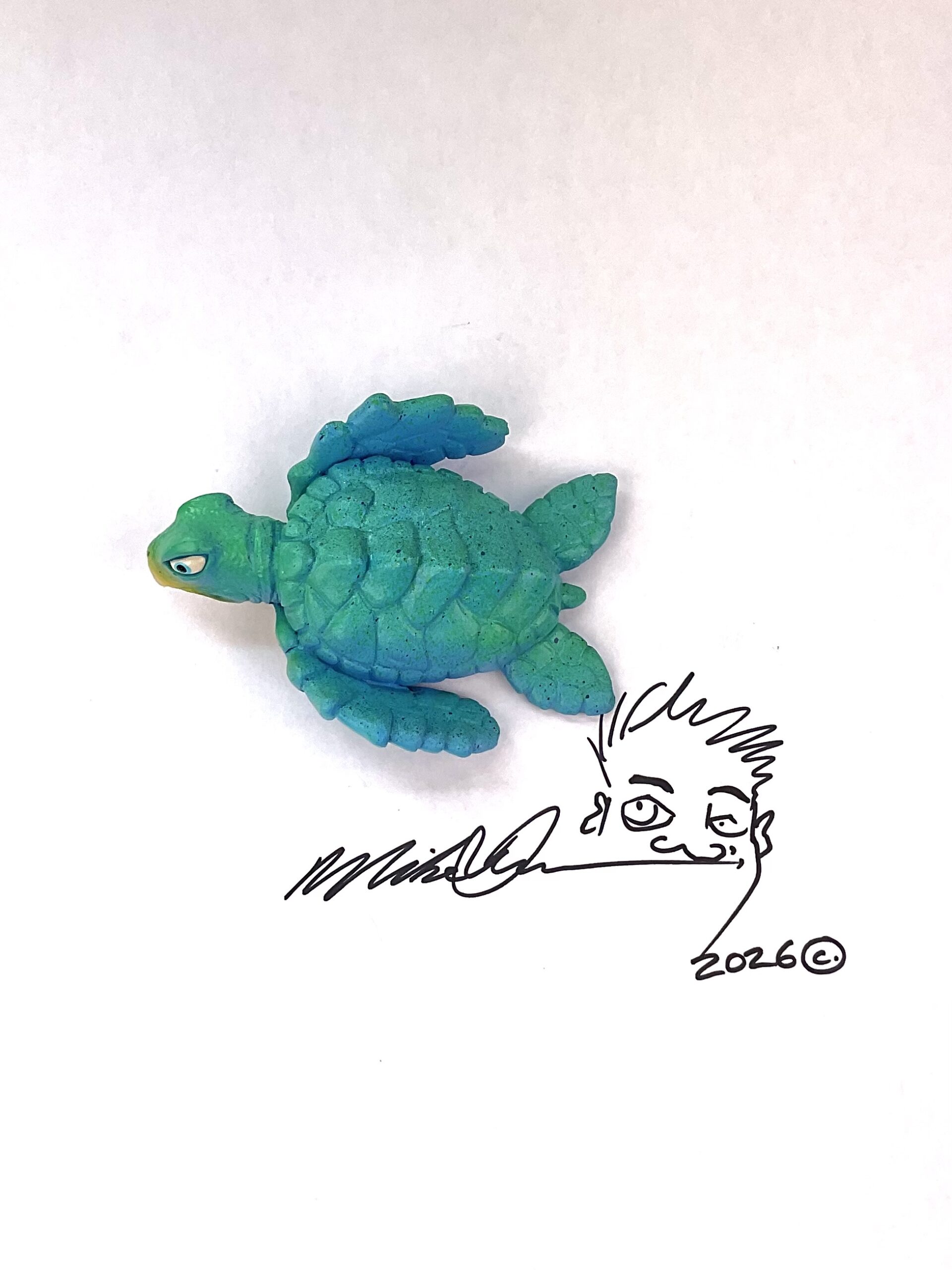 King Kalana Sea Turtle Wall Art