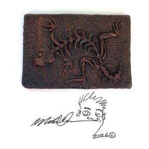 Lizza Dora Lizard Fossil by Mike Quinn