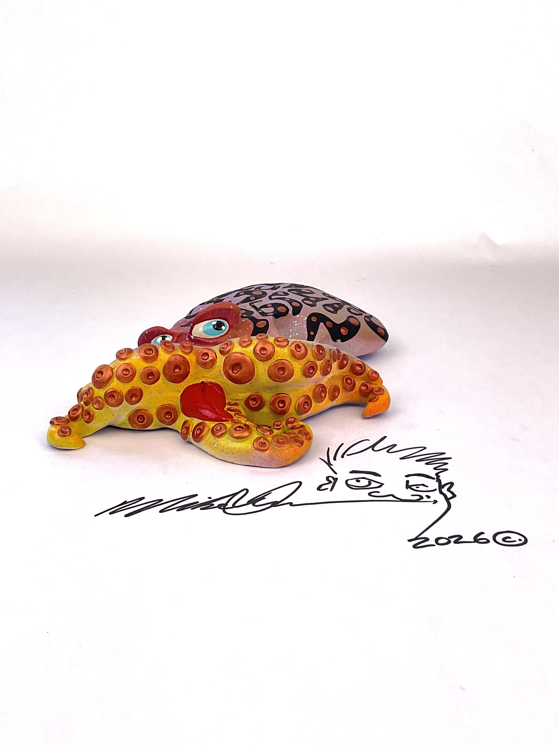 Patterned Mr. Poopy Octopus - Fish with Attitude - Image 3