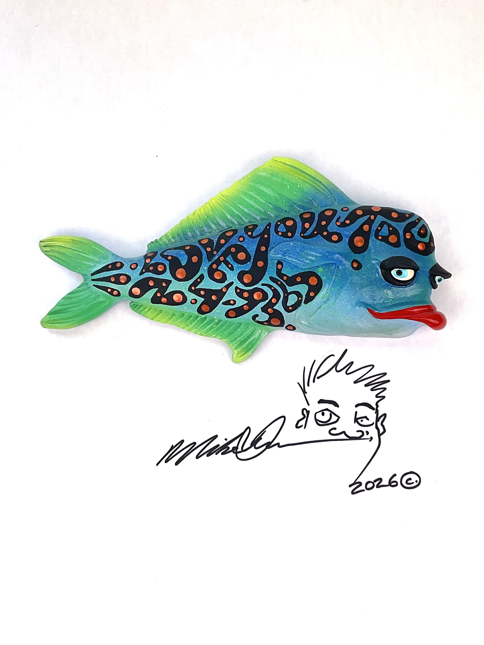 Crusty Rusty Fish With Attitude