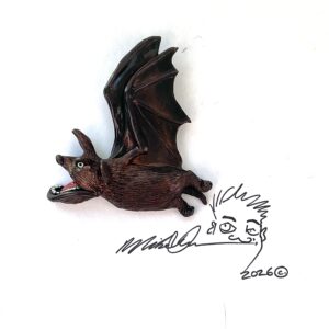 Mrs. Mapleberry Bat Wall Art