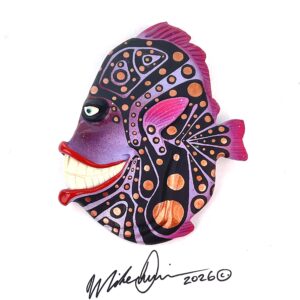 Laughing Larry- Fish Art