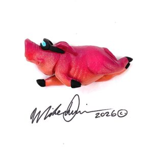 Little Tony Pepperoni - flying pig - Fish with attitude