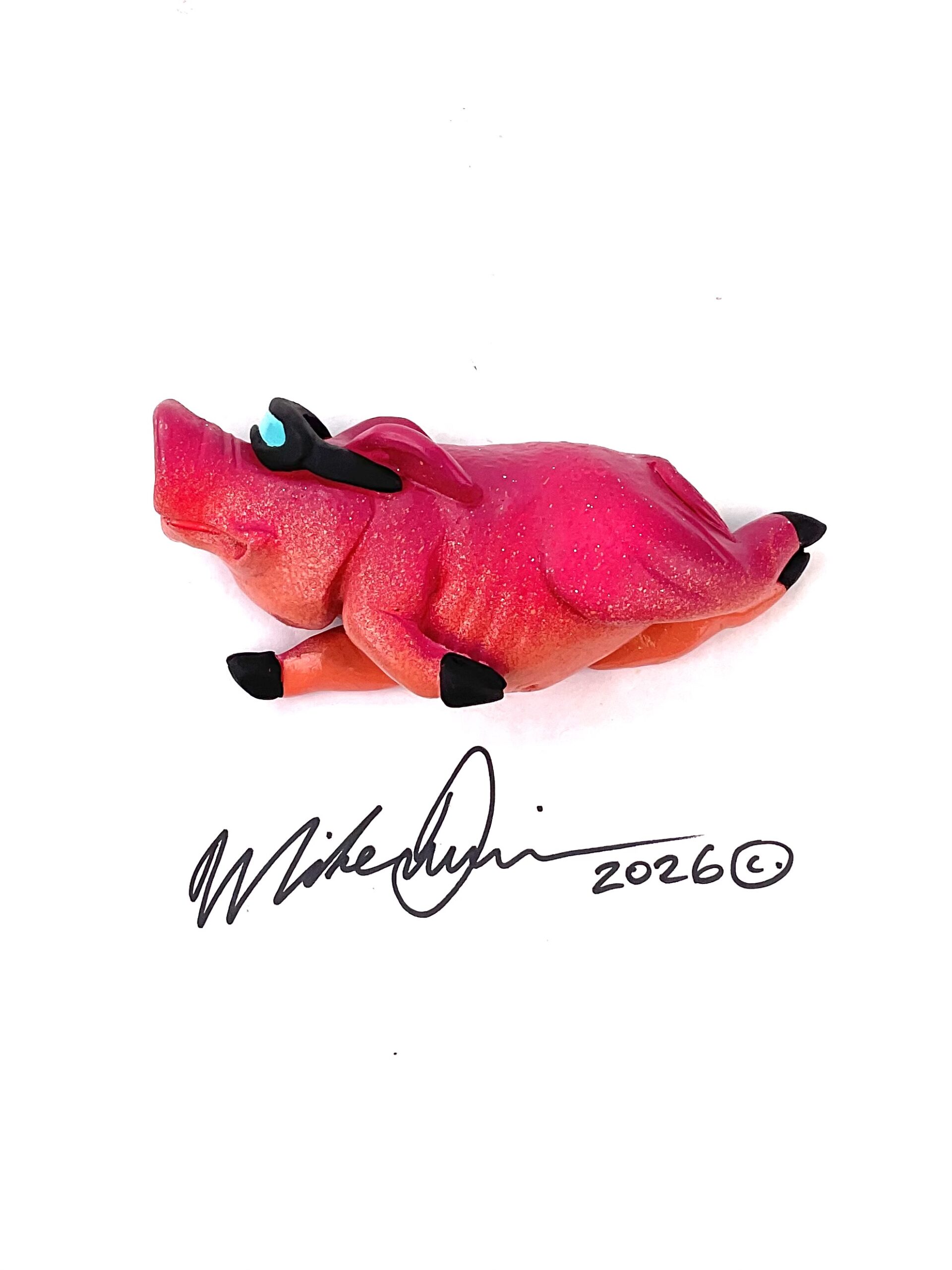 Little Tony Pepperoni - flying pig - Fish with attitude