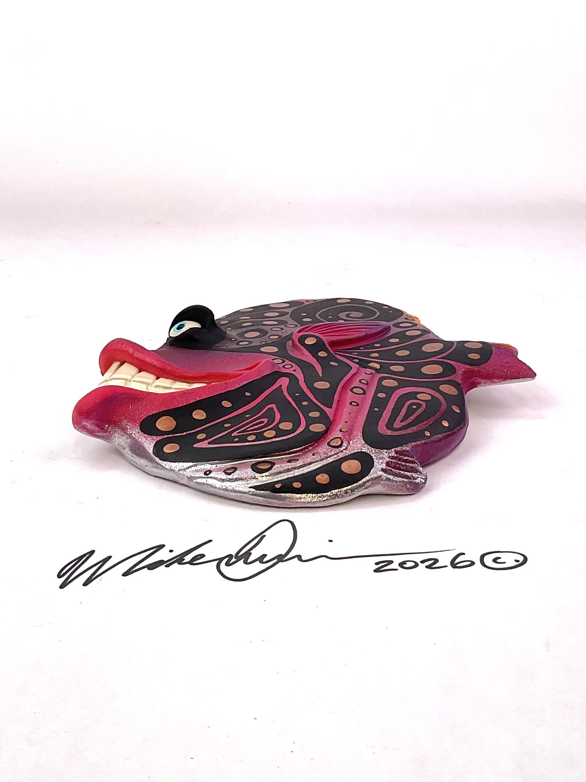 Wild Laughing Larry - Fish Art - Image 3