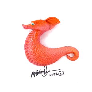 Amber Doodles -Seahorse - Artist Mike Quinn