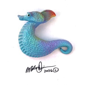 Amber Doodles -Seahorse - Artist Mike Quinn