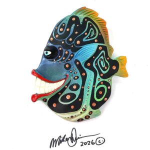 Laughing Larry- Fish Art