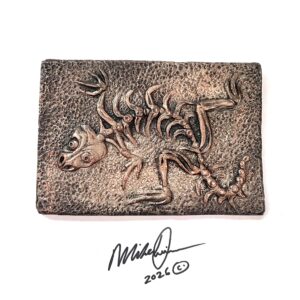 Lizza Dora Lizard Fossil by Mike Quinn