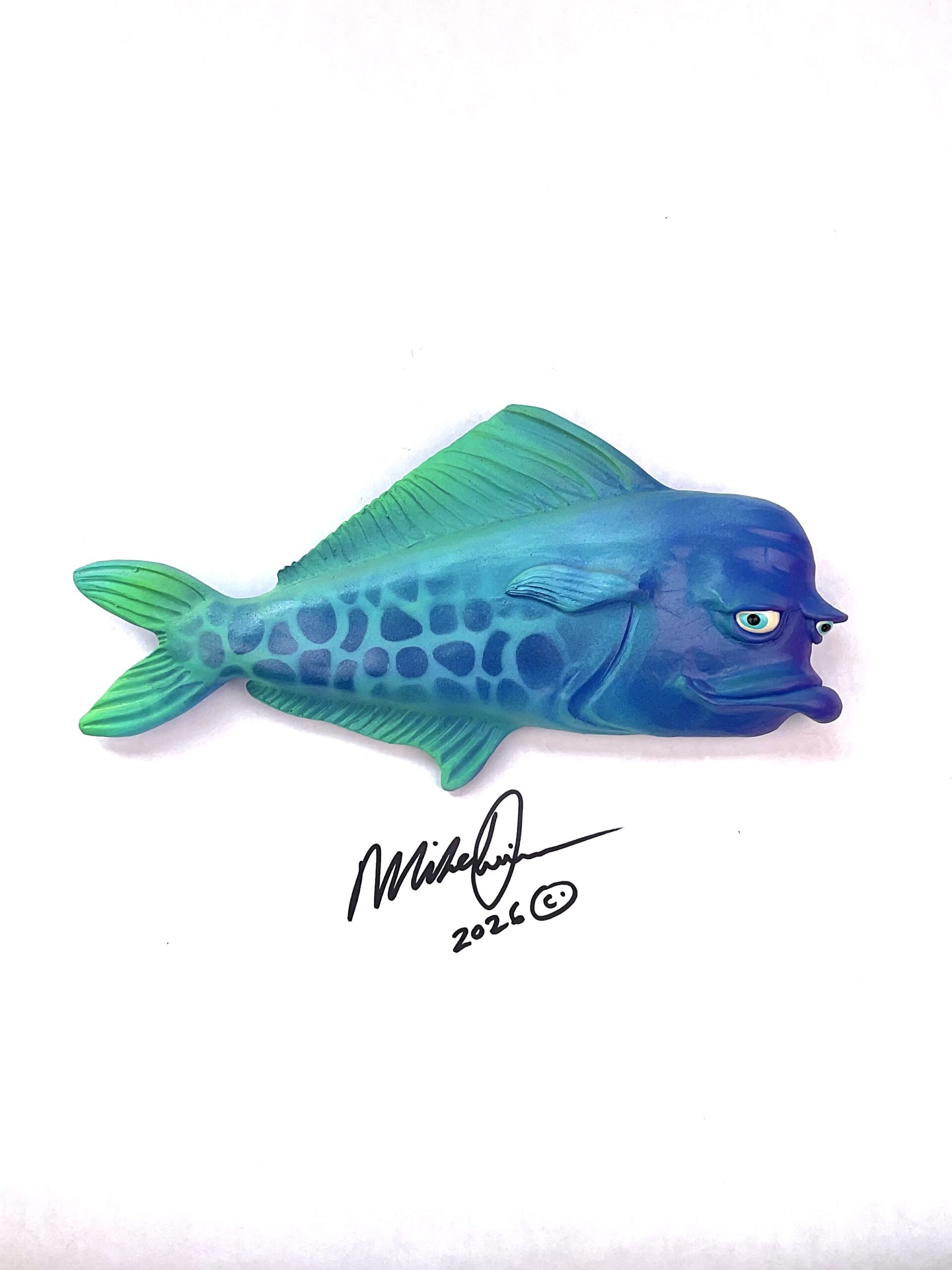 Crusty Rusty Fish With Attitude