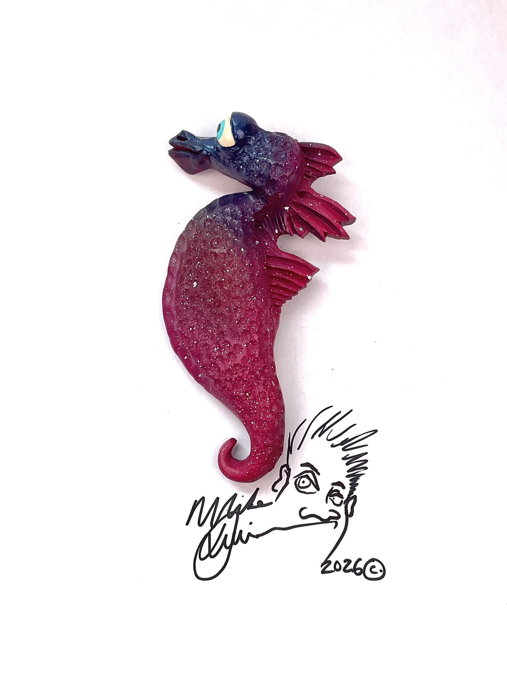 King Dingcauser Seahorse - Fish with Attitude