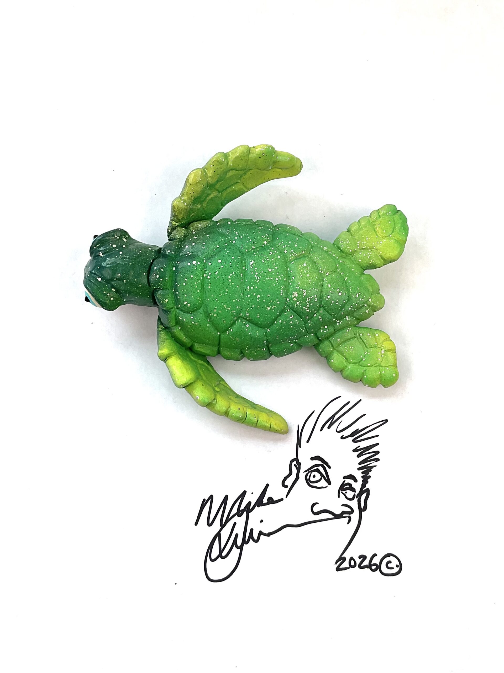 Dr. Honu -Sea Turtle Wall Art - Image 3