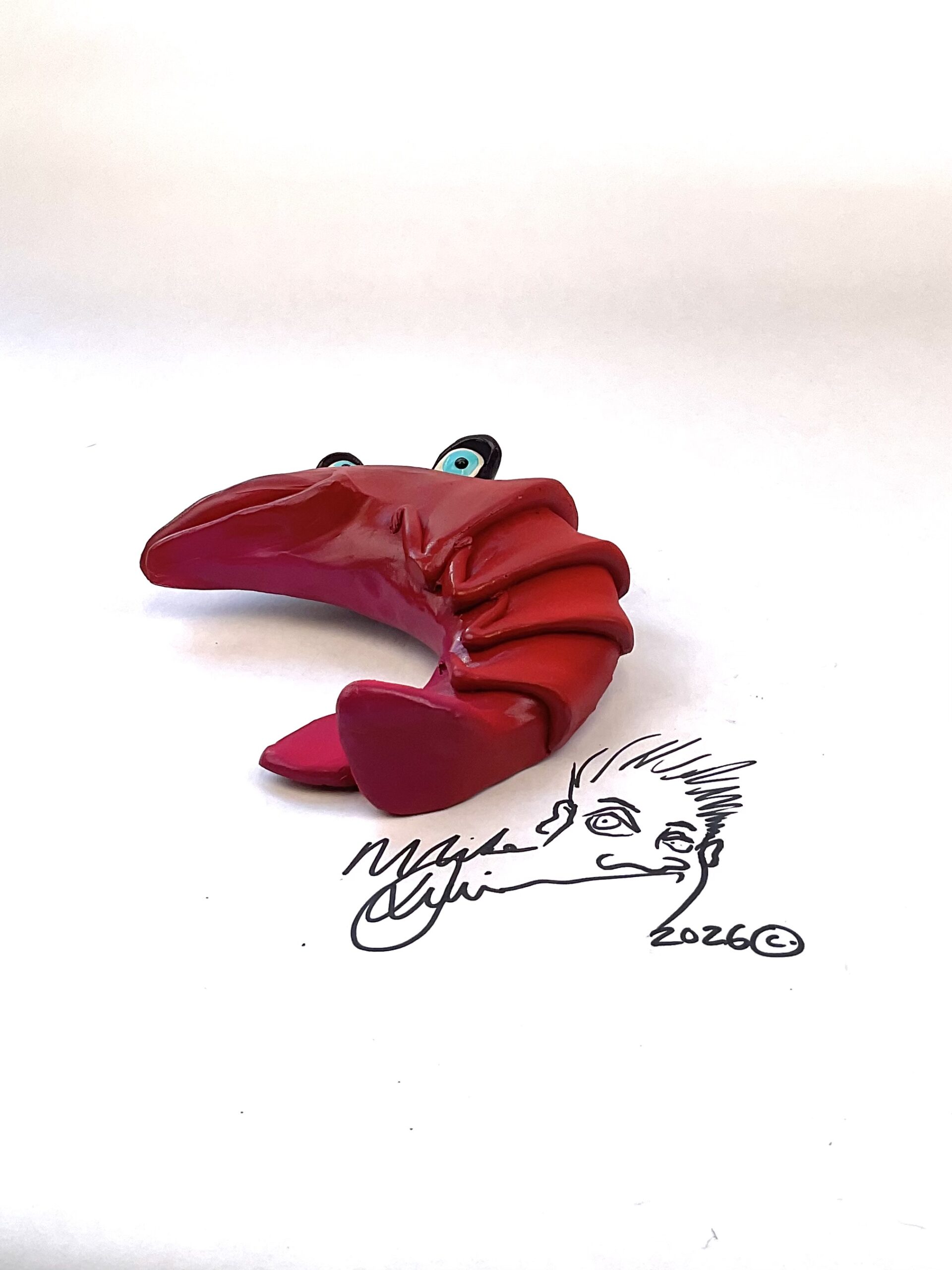 Hipster Shrimp Fish With Attitude - Image 3