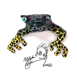 Little Big Eye - Frog Wall Art