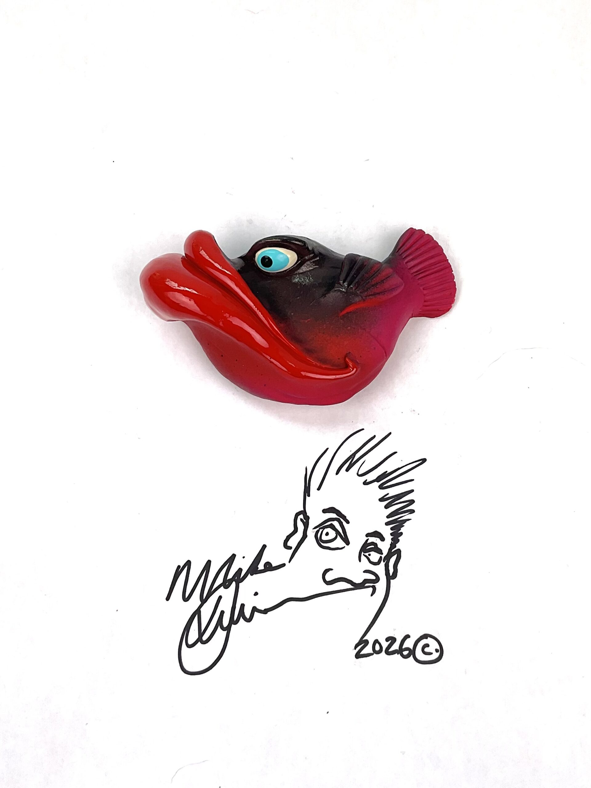 Wild Pablo Red Lips - Fish with Attitude