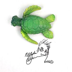 Dr. Honu -Sea Turtle Wall Art