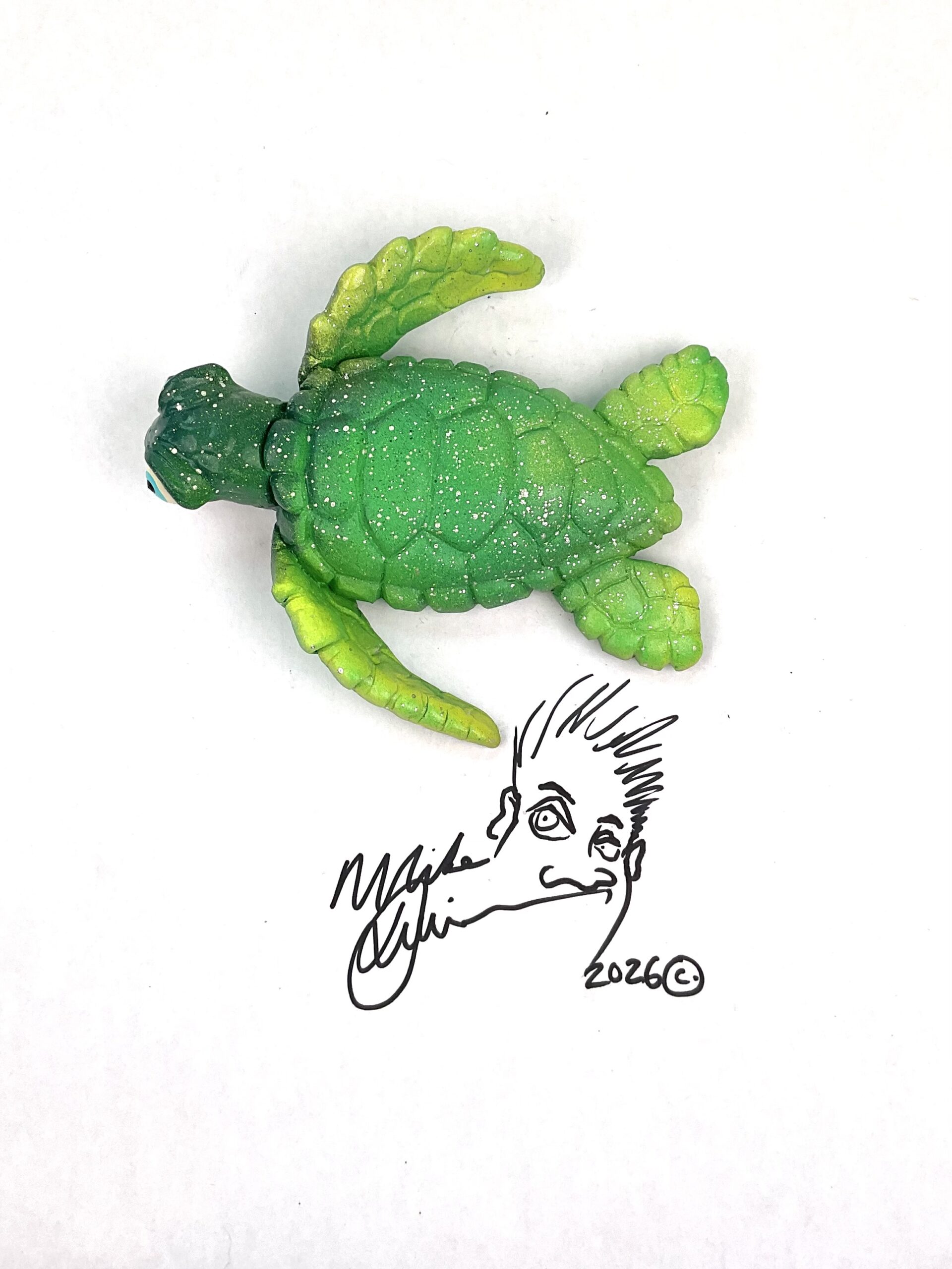 Dr. Honu -Sea Turtle Wall Art