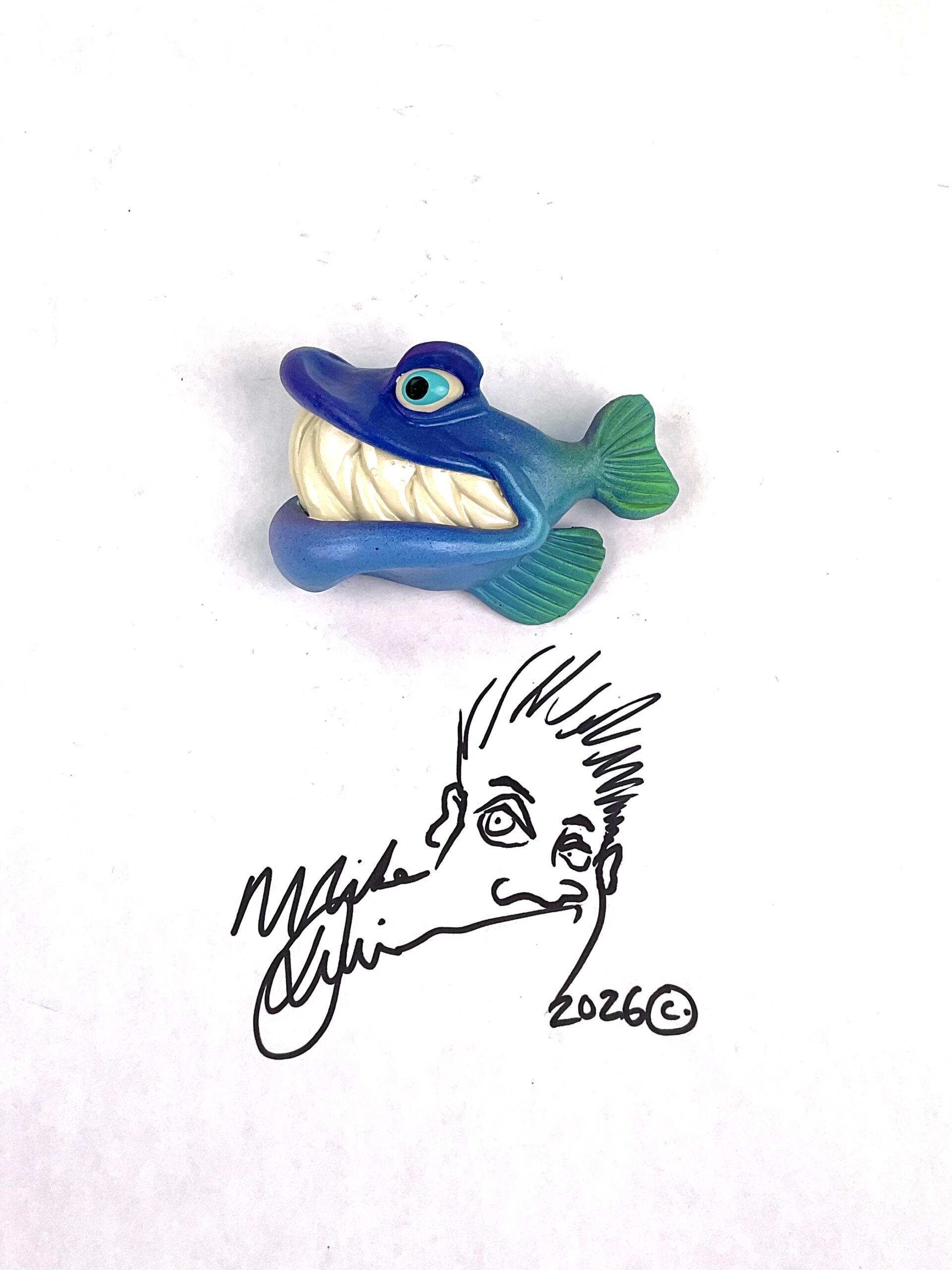 Cliff Fish with Attitude by Mike Quinn