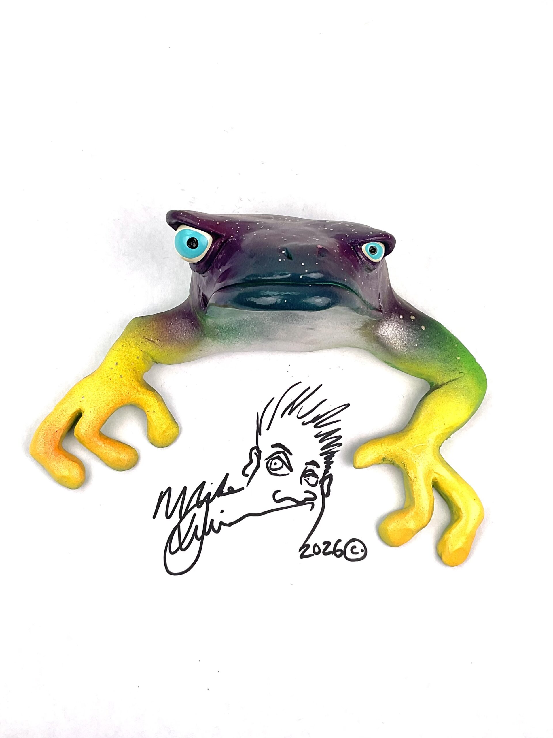Little Big Eye - Frog Wall Art