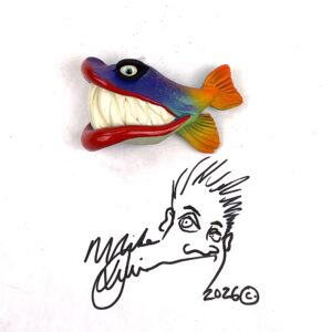 Cliff Fish with Attitude by Mike Quinn