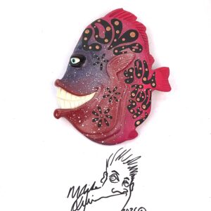Laughing Larry- Fish Art