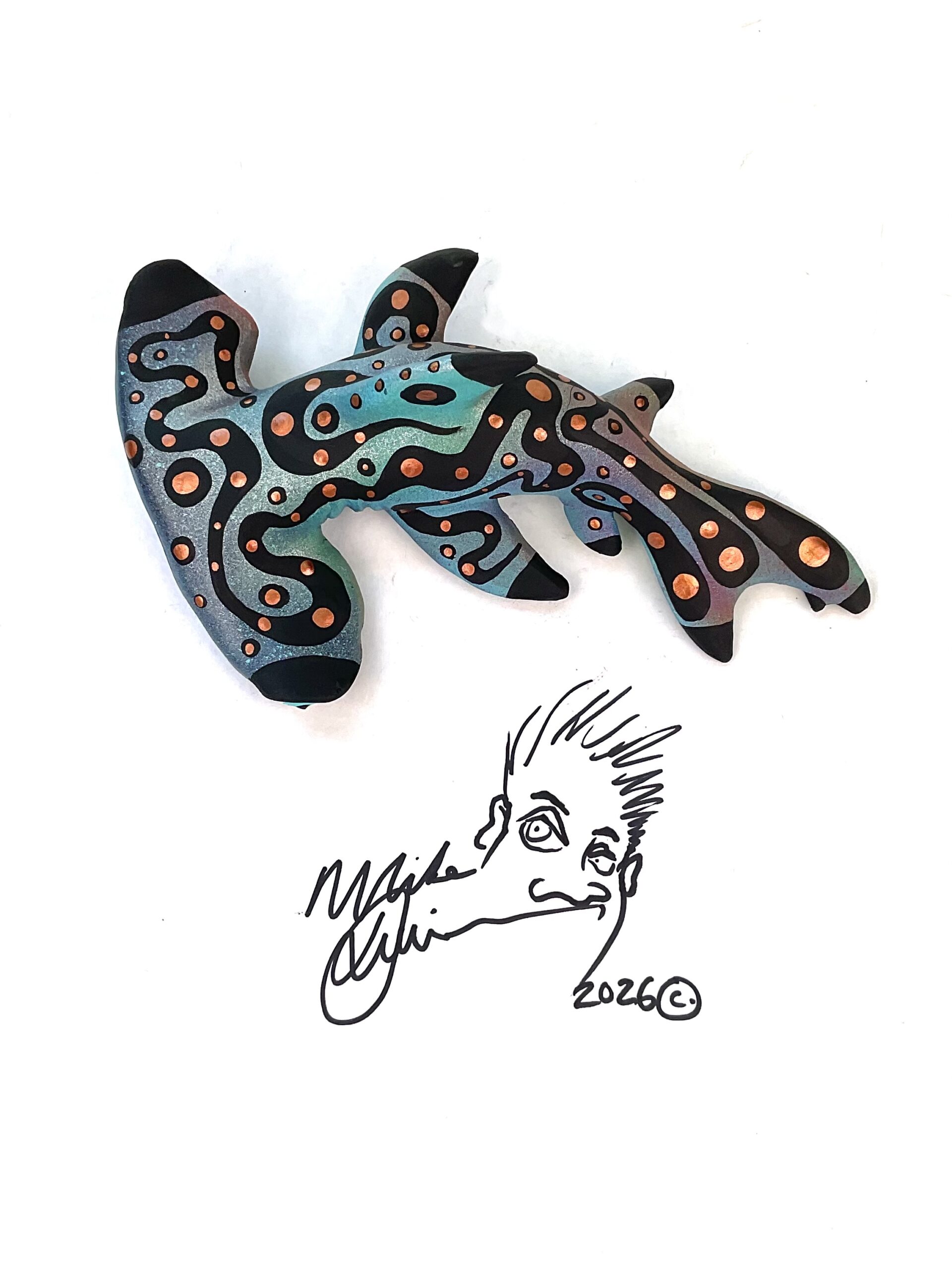 Wild Big Bad Bill - Hammerhead Shark - Fish With Attitude