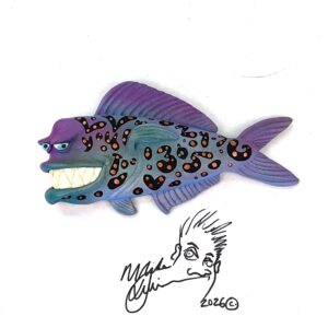 Crusty Rusty Fish With Attitude