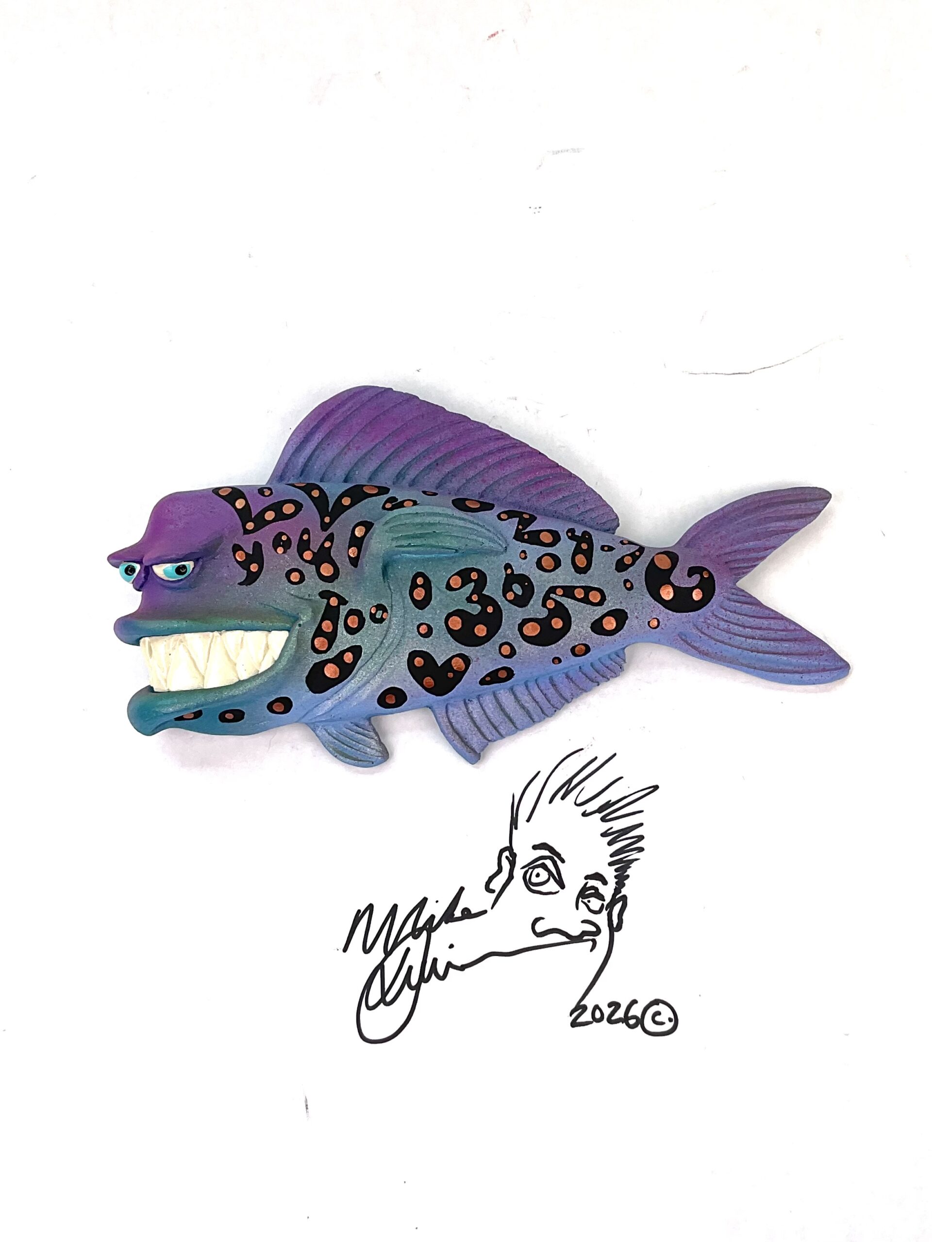 Crusty Rusty Fish With Attitude