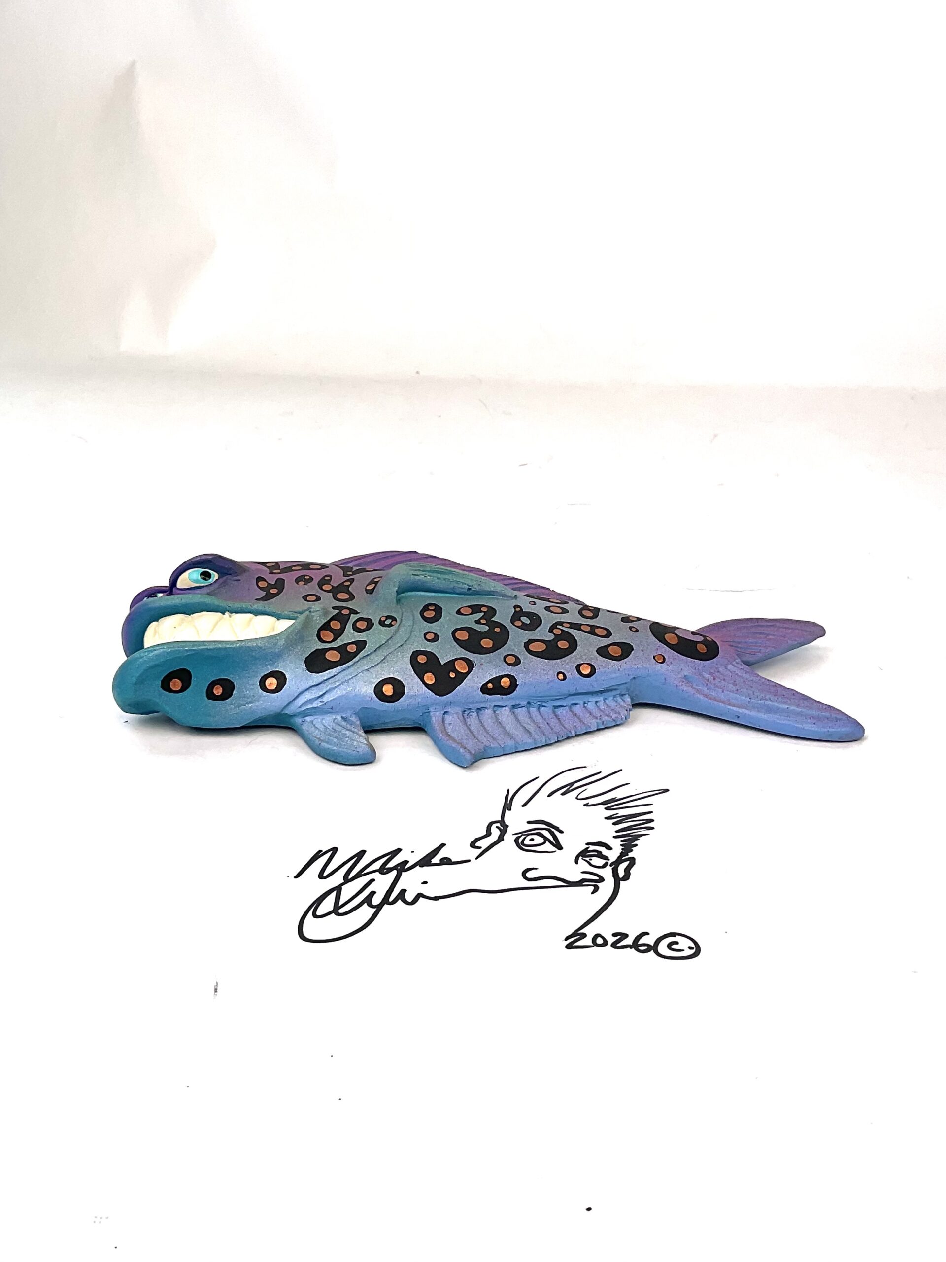 Crusty Rusty Fish With Attitude - Image 3