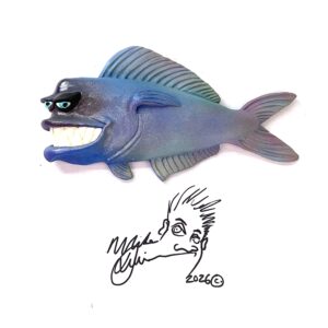 Crusty Rusty Fish With Attitude