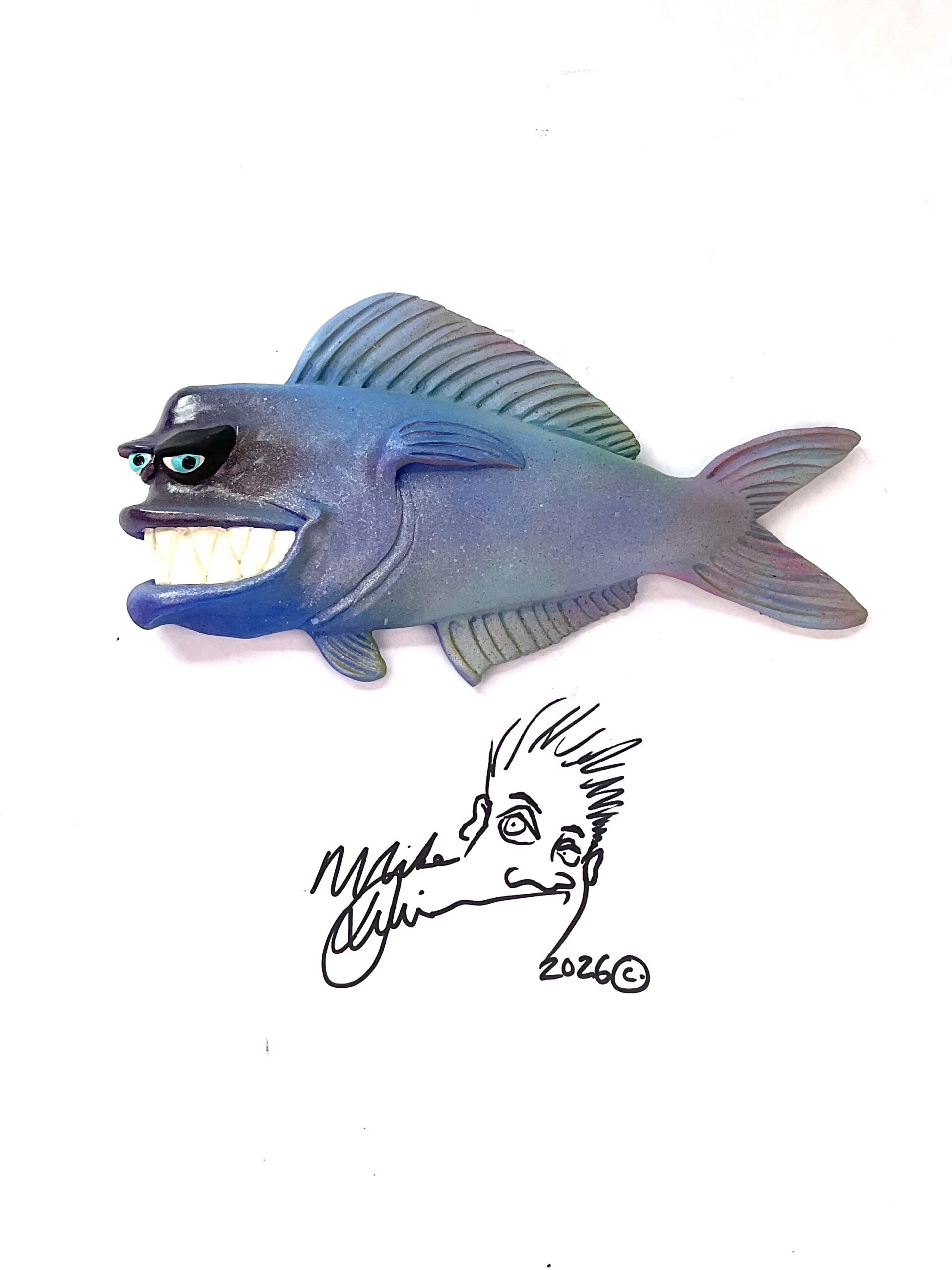 Crusty Rusty Fish With Attitude