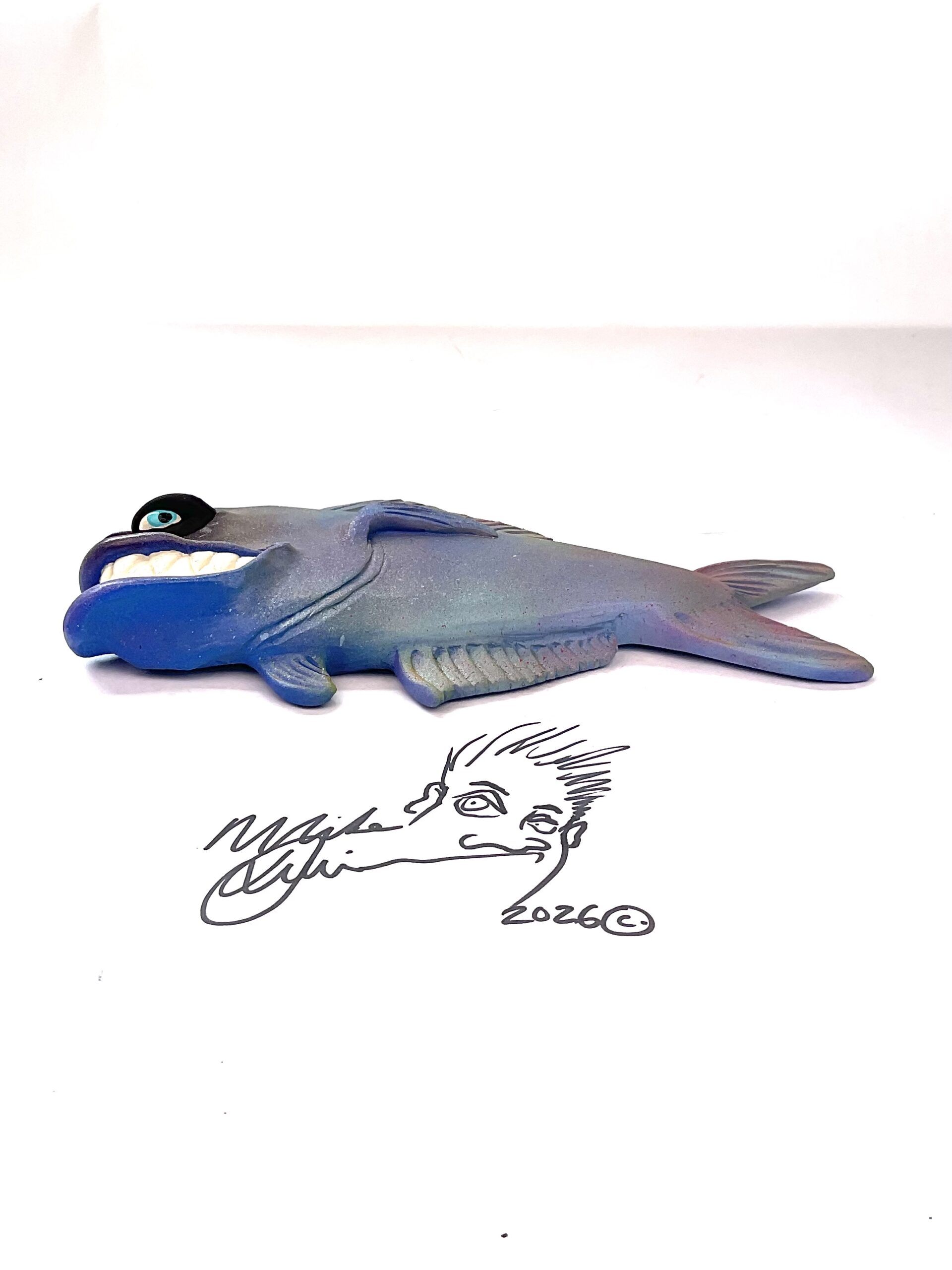 Crusty Rusty Fish With Attitude - Image 3
