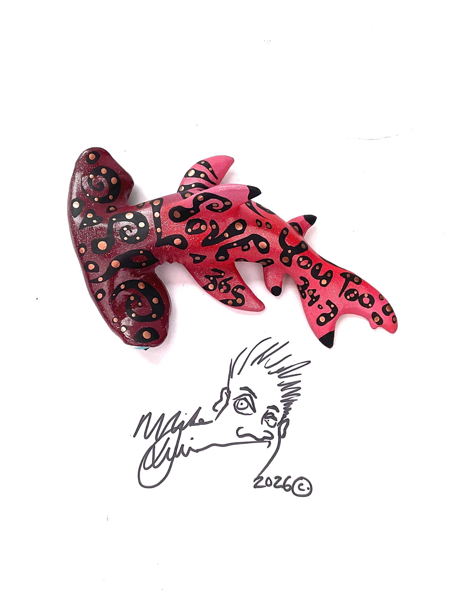 Wild Big Bad Bill - Hammerhead Shark - Fish With Attitude