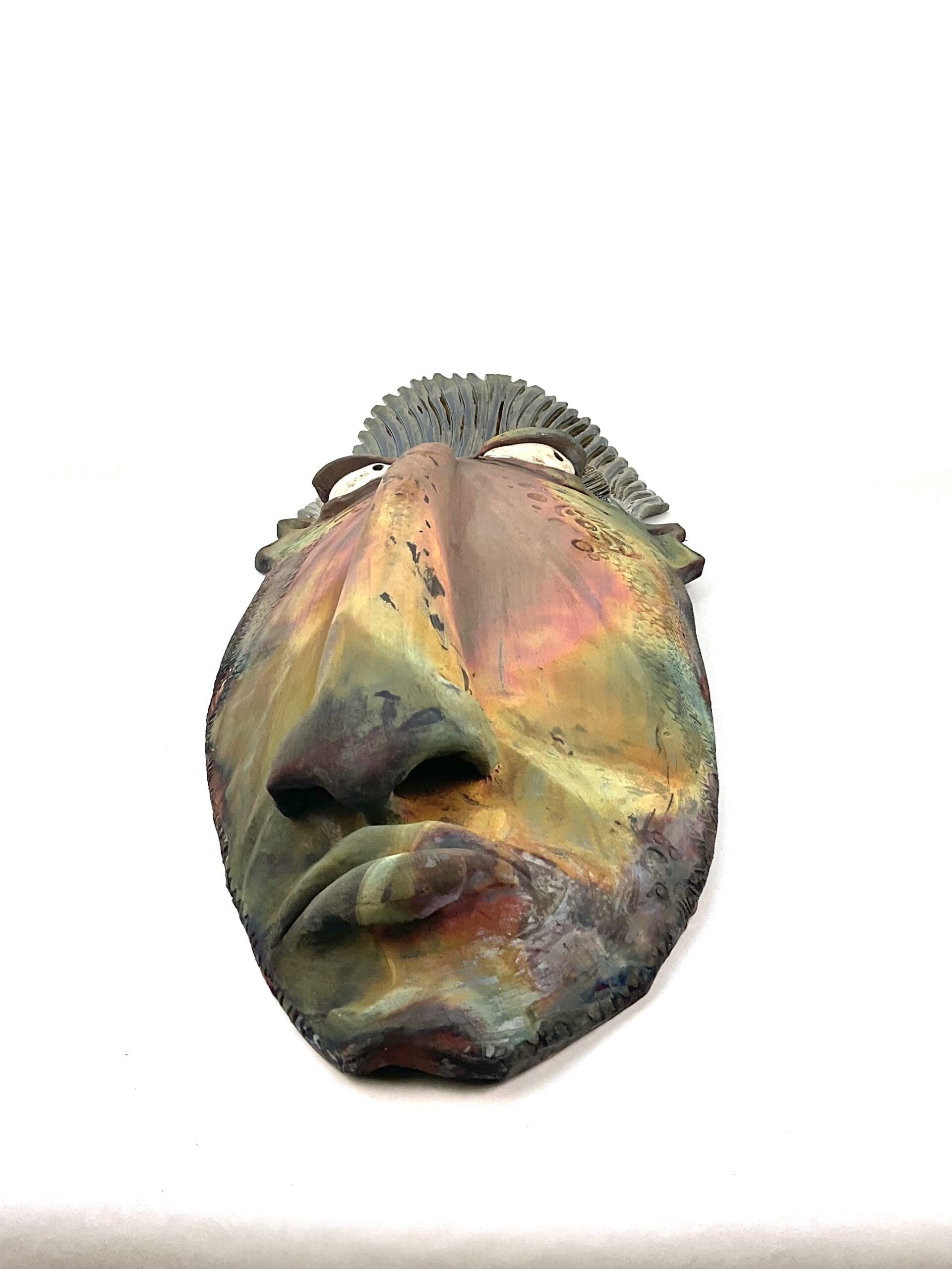 Don Estaban- Raku Mask- Fish With Attitude - Image 3