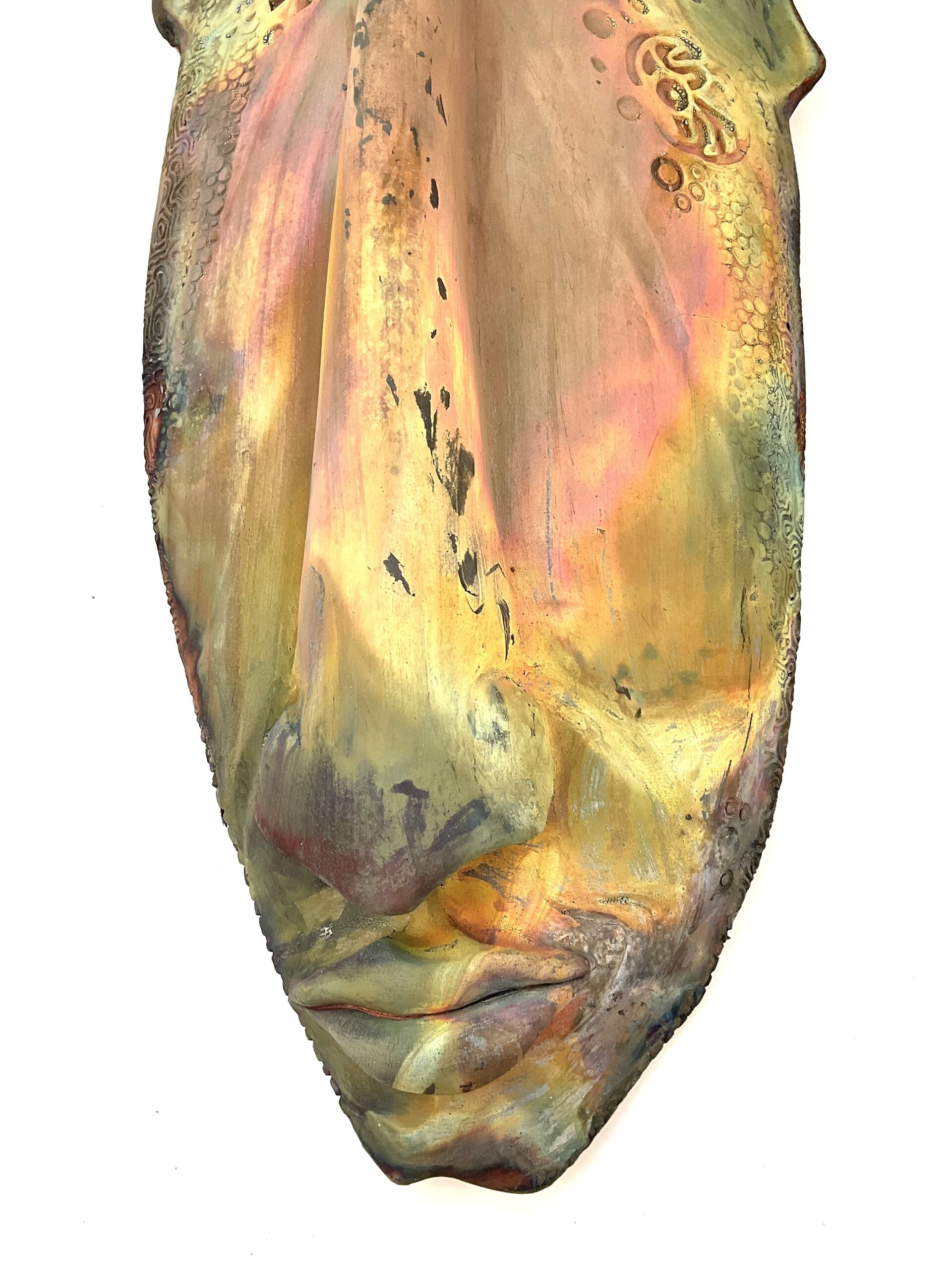 Don Estaban- Raku Mask- Fish With Attitude - Image 5