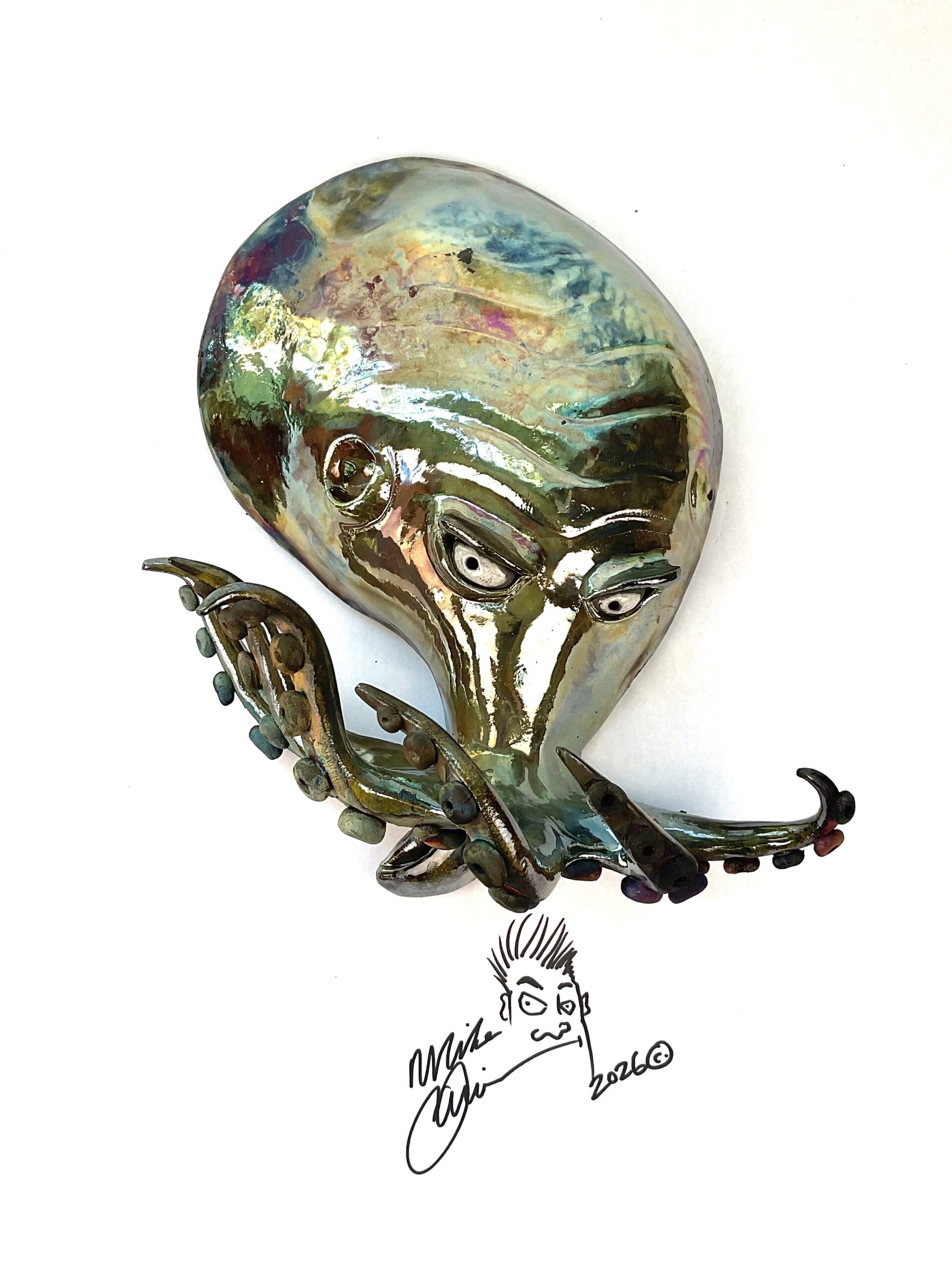 Little Johnny - Raku Squid